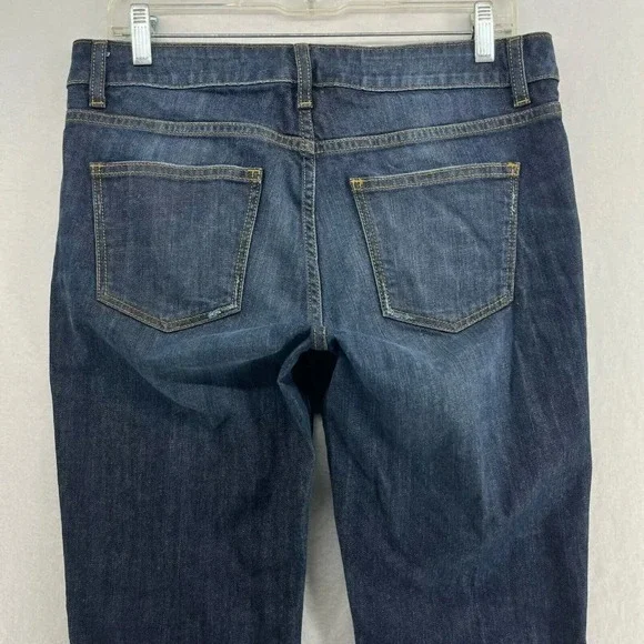 Talbots Jeans Women's Sz 30 Blue Signature Boot Mid-Rise Stretch Denim - Picture 8 of 13